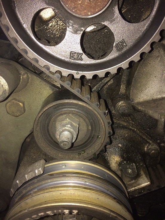 Drev till tändfördelare/oljepump i rätt läge