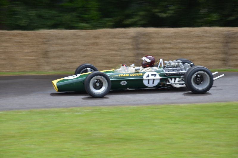 Jim Clarks Lotus 48 som han vann bilens premiärlopp med i Zandvoort 1967