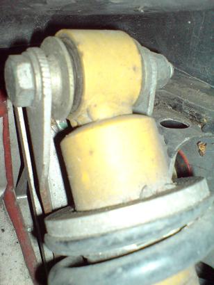 övre fjäderfäste, fram